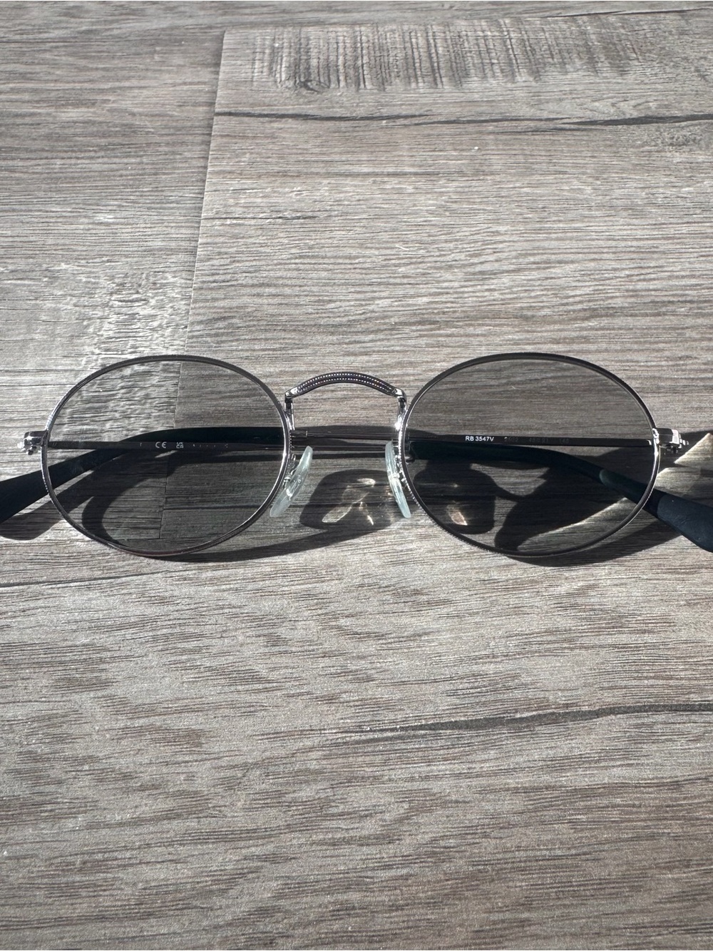 Ray-Ban Silver oval round Metal Frame Glasses - Picture 11 of 11